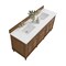 James Martin Vanities 72''Double Vanity, Mid-Century Walnut w/ 3 CM White Zeus Quartz Top 424-V72-WLT-3WZ - alternate 7